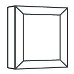 Sleek Jet on Runway at Dusk Framed Print