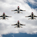 Thunderbirds Diamond Formation - Fine Art Aviation Photography by Dave Koch
